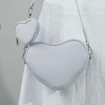 merry jenny 더블 하트 숄더백