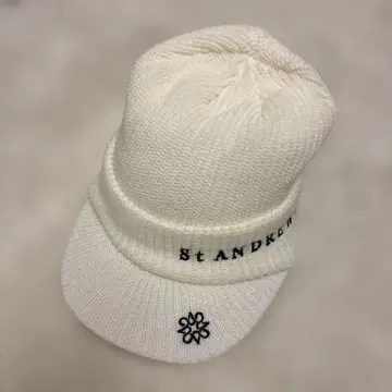 [ St Andrews ] 화이트 니트 캡