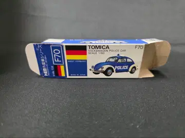 토미카 파랑 상자 F70 폭스바겐 폴리스카 (일본제) 빈 박스