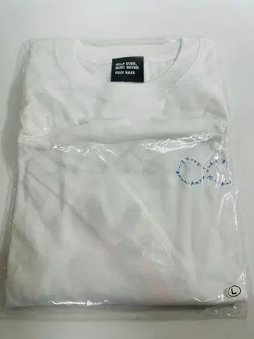 [ 미사용 ] 후지이 카제 키리나이 롱T 화이트 L 사이즈