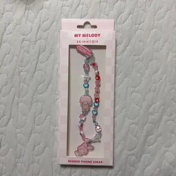 SKINNYDIP 마이멜로디 피아노 스트랩 Y2K 산리오 선행 출시