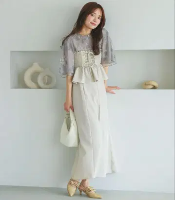 mysty woman*코르셋 플레어 스커트