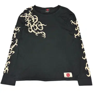 tribal design long tee y2k 00s archive