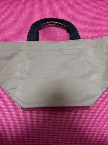 에르베샤 펠리에 핸드백 보트형 토트 바이컬러