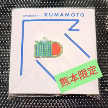 토요코인 구마모토 미야자키 한정 핀 배지 세트