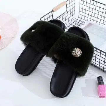 퍼 비쥬 샌들 블랙 23cm