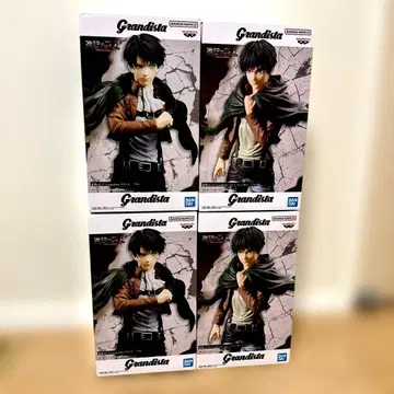 진격의 거인 Grandista 엘렌 예거 리바이 세트 4종 세트