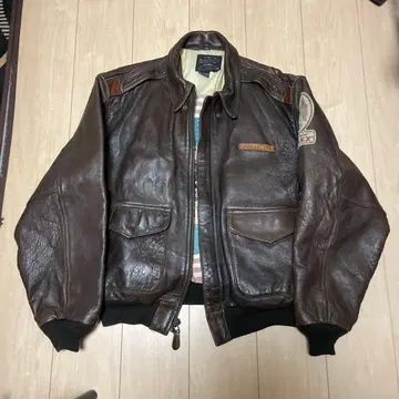 [ 초레어 ] avirex a-2 자켓 플라이트 자켓 가죽 자켓