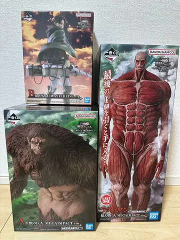 제일복권 진격의 거인 ~짐승의 거인은 내가 쓰러뜨린다~ 피규어 세트