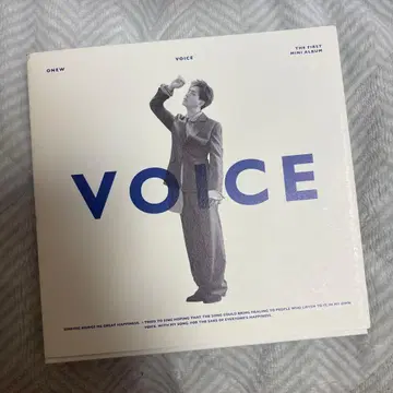 ONEW VOICE 미니 앨범 트레이딩 카드 포함 온유 SHINee