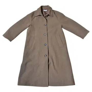 moussy 브라운 롱 코트