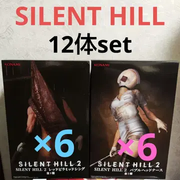 사일런트 힐 2 피규어 레드 피라미드 싱 버블 헤드 간호사 12체