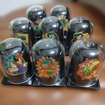 모리나가 제과 디즈니 핀즈 컬렉션 세계 여행 8개