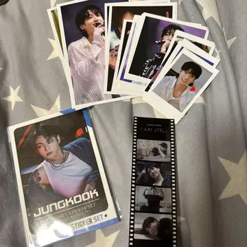 JUNGKOOK 엽서 스티커 세트