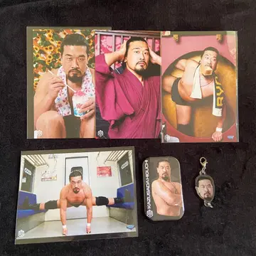 DDT 프로레슬링 히구치 카즈사다 굿즈 세트