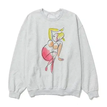 PINUP GIRL SAVAGE SWEATSHIRT L 사이즈