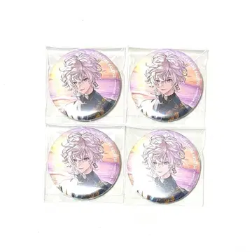 니지산지 HEROES 바닷가 휴게소 스퀘어 복권 캔뱃지 무라쿠모 카게츠