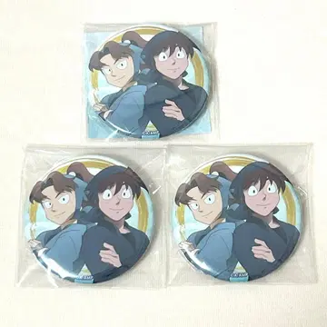 닌타마 란타로 PASH! 캔뱃지 야마다 리키치, 도이 한스케 3종