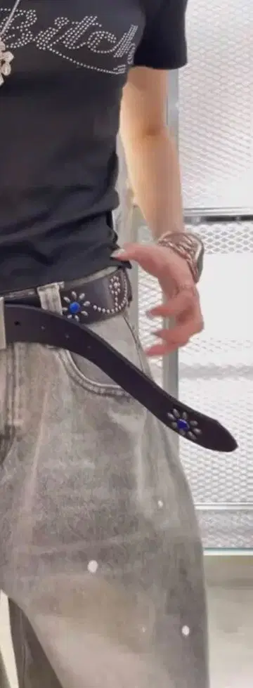 HTC A'gem 스터드 벨트 studs belt