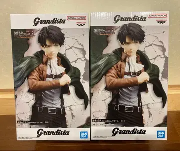 진격의 거인 Grandista 리바이 피규어 2상자 세트