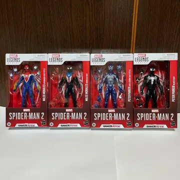 스파이더맨 2 피규어 4체 세트 마블 레전드