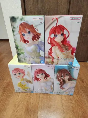 5등분의 신부 프라이스 피규어 5체