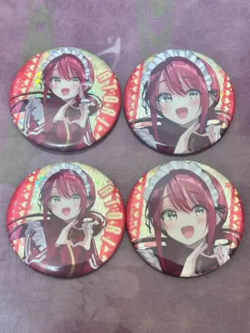 배드걸 저지 메이드 캔뱃지 미즈토리 아토리 4점