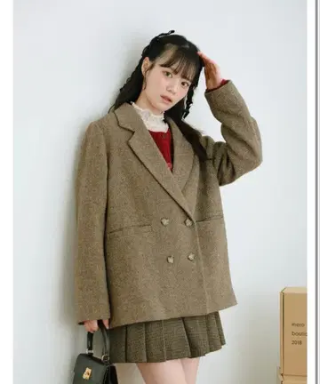 mero boutique 2018 빅 테일러드 자켓