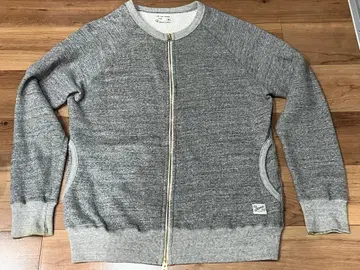 Kepani 크루넥 풀 집업 맨투맨 자켓