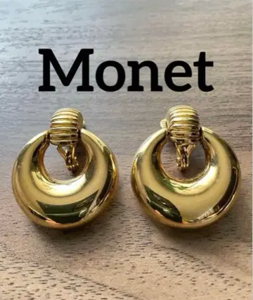 모네 후프형 골드 귀찌