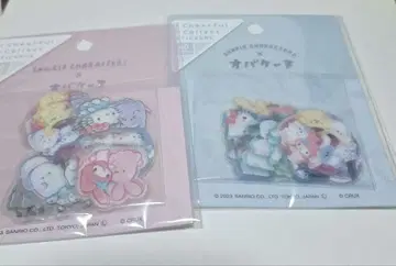 산리오&오바케누 씰 세트