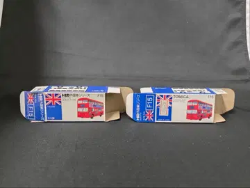 토미카 파랑 상자 F15 런던 버스 (일본제) 빈 박스