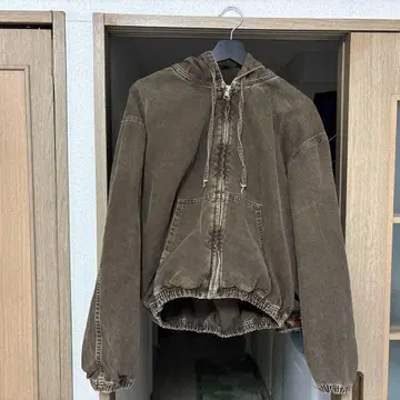 ZARA 크롭 데님 자켓 후드티 풀 집업