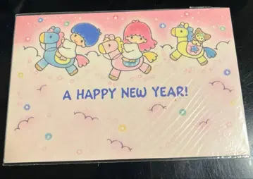 산리오 리틀트윈스타 신년 엽서 4장입