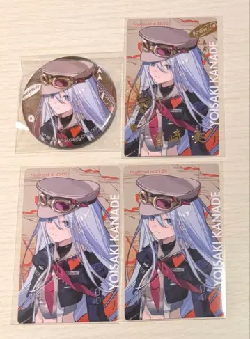 프로세카 요이사키 카나데 세카라이 5th 메탈릭 캔뱃지 에피카 세트