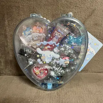 시나모롤 화장품 세트 하트형 키즈 코스메틱