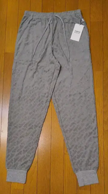 다케오 키쿠치 새상품 남성용 조거 팬츠 (파일/그레이 L)