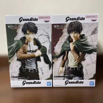 진격의 거인 리바이 아커만 & 엘렌 예거 피규어 2체 세트