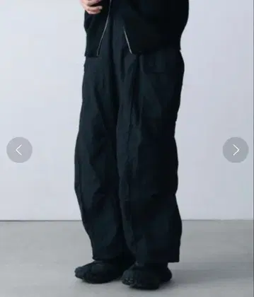 SINSS 나일론 카고 팬츠 블랙 S 사이즈