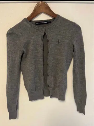 폴로 랄프로렌 그레이 가디건