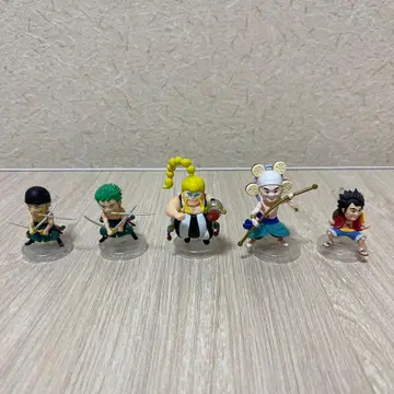 원피스 카마이타치 원피스 열매 콜라보 피규어 5체 세트