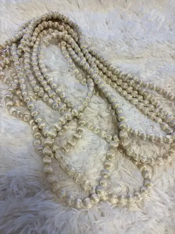 CITRUS 시트러스 실크 우드비즈 목걸이