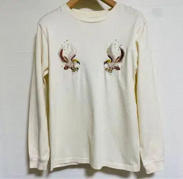 [새상품급] 빔즈 x 동양 엔터프라이즈 롱 T 일본풍 패턴 독수리 자수