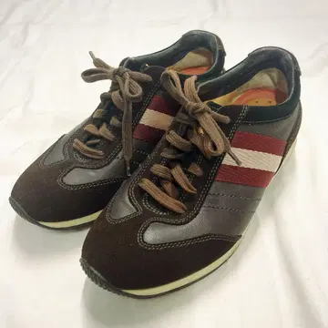 BALLY GEOX RESPIRA 가죽 스니커즈