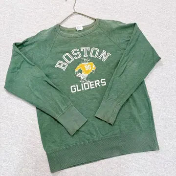 챔피온 BOSTON GLIDERS 올리브 그린 맨투맨 M 사이즈 면
