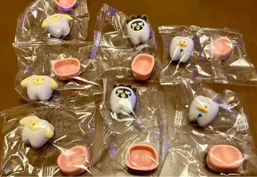 산리오 치아 마스코트 7개 세트 묶음 판매 미개봉 새상품 가챠