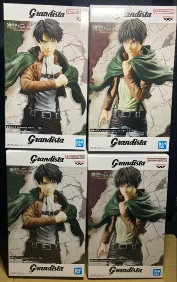 진격의 거인 Grandista 리바이 엘렌 피규어 4체 세트