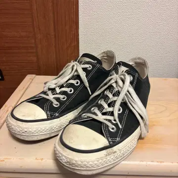 컨버스 ALL STAR made in Japan 블랙 스니커즈