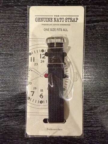 Barkoutsiders 블랙 NATO 스트랩 20mm