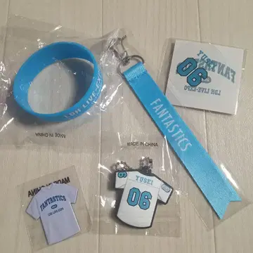 야기 유세이 LDH EXPO 러버 유니폼 키링 타투 씰